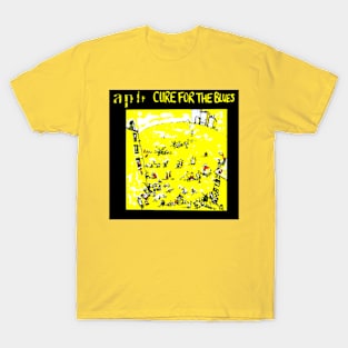 Cure For The Blues New Wave Indie Throwback 1986 T-Shirt